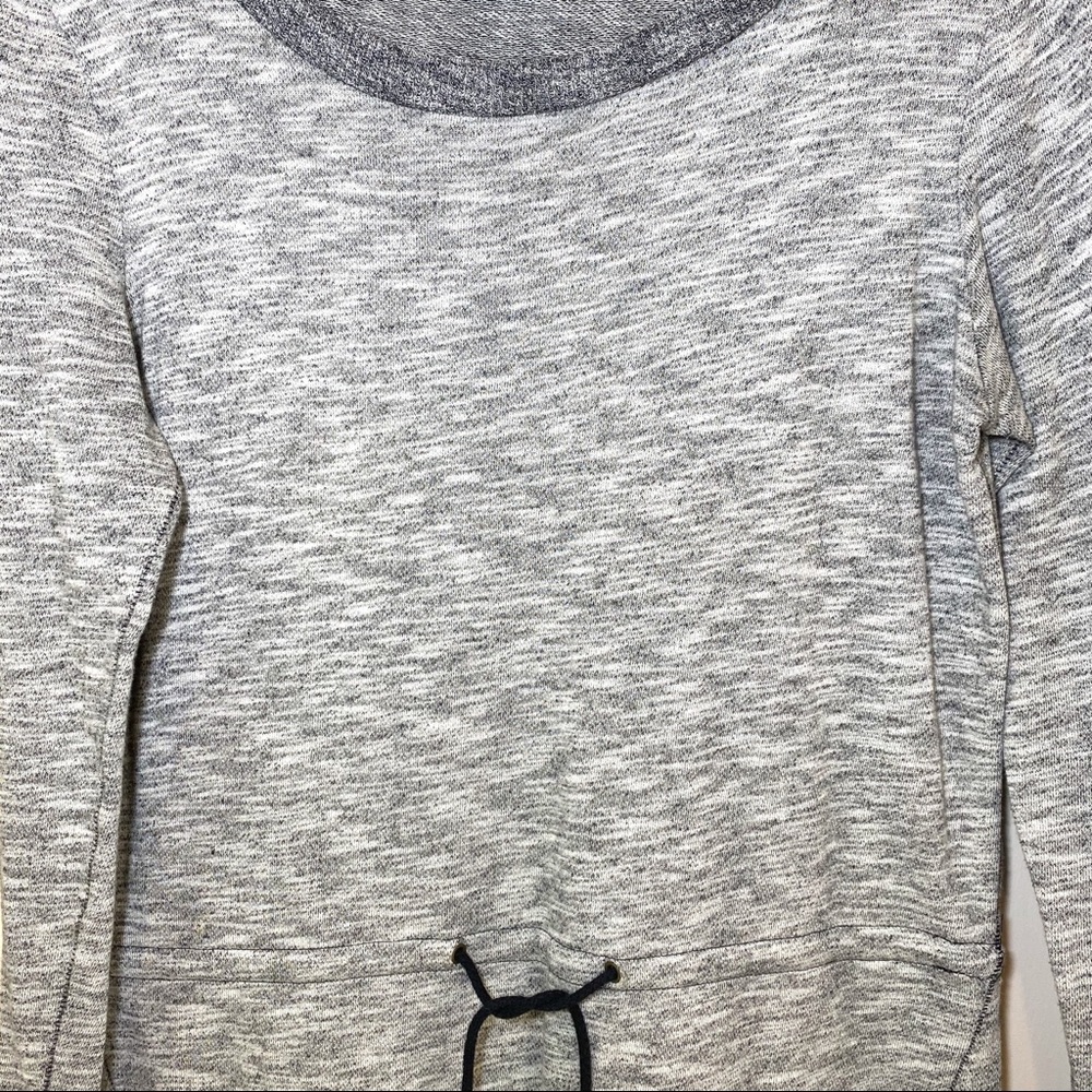 Converse Heathered Grey Drawstring Dress - Picture 3 of 6